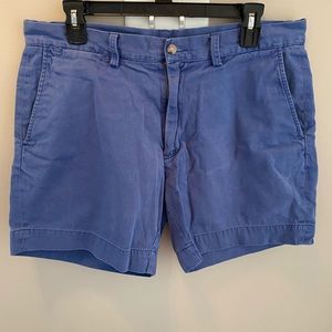 Royal blue Ralph Lauren shorts.